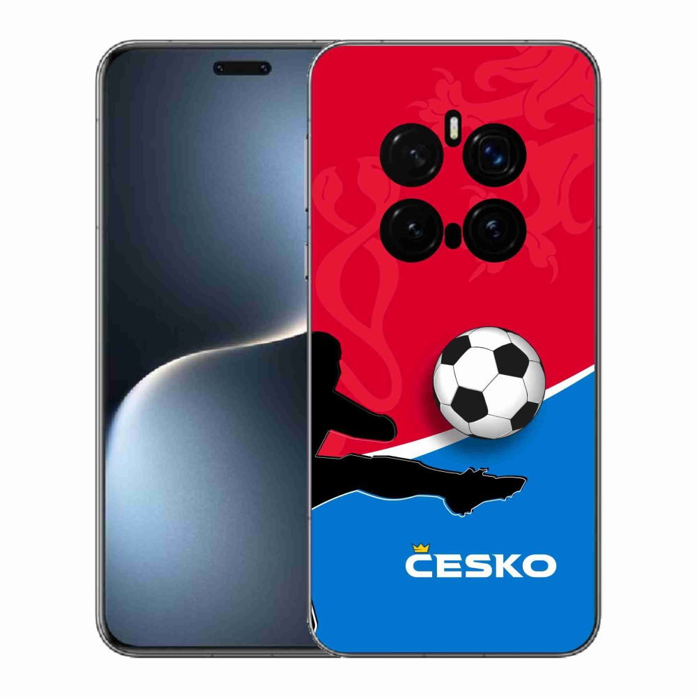 Gél borítás mmCase a Honor Magic 7 Pro 5G számára - Foci Csehország 2