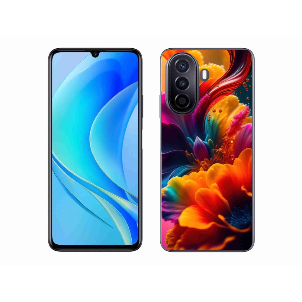 Gél borítás mmCase a Huawei Nova Y70 készülékhez - absztrakt motívum 2