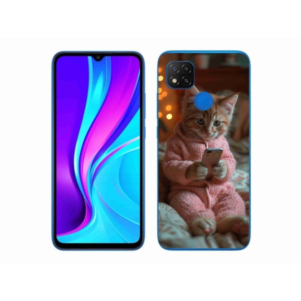 Gél borító mmCase a Xiaomi Redmi 9C-hez - baba a mobilhoz