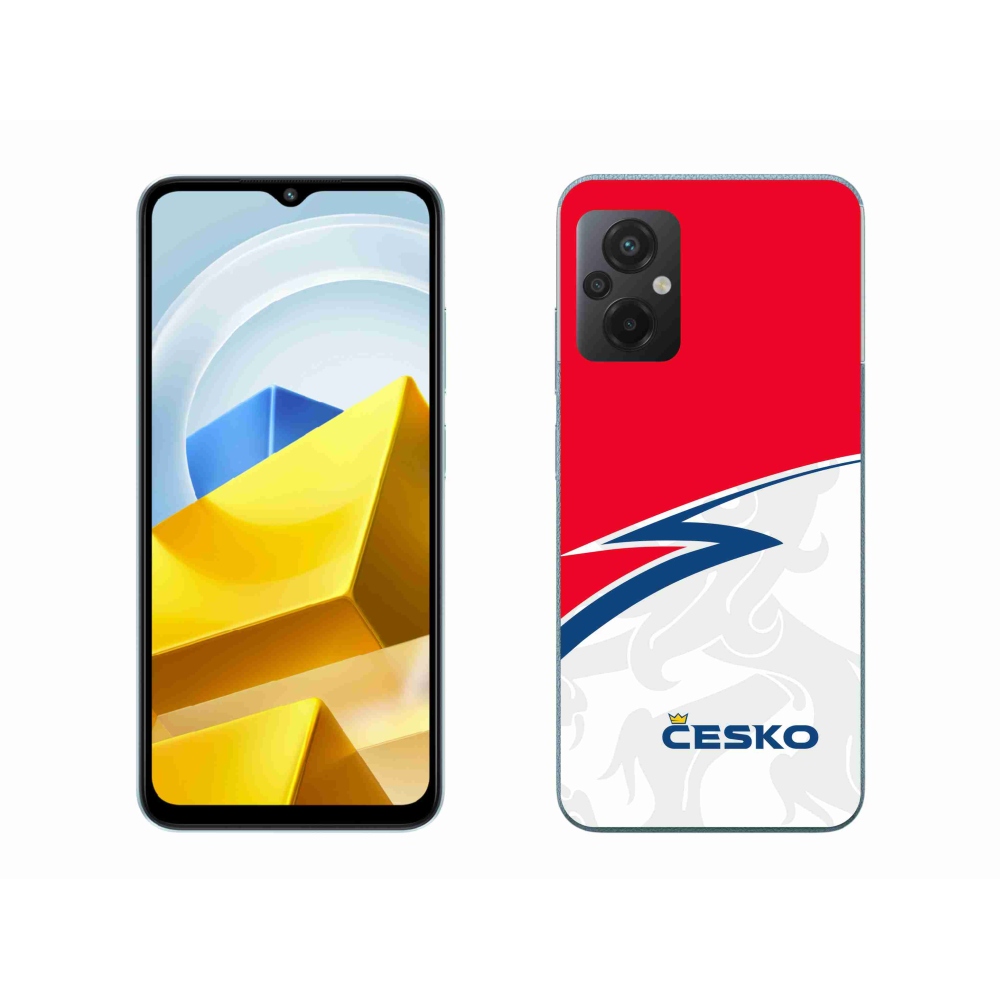 Gél borítás mmCase a Xiaomi Poco M5 4G-hez - Csehország