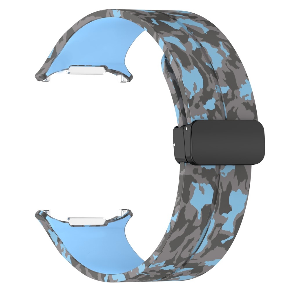Camouf szilikon karkötő a Samsung Galaxy Watch Ultra (2025) 47 mm-es modellhez – ciánkék