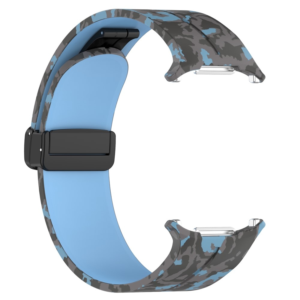 Camouf szilikon karkötő a Samsung Galaxy Watch Ultra (2025) 47 mm-es modellhez – ciánkék