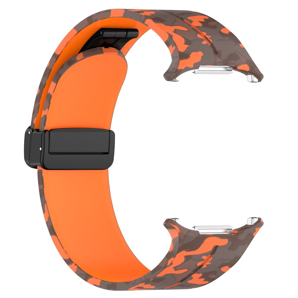 Camouf szilikon karkötő a Samsung Galaxy Watch Ultra (2025) 47 mm-es modellhez – narancssárga