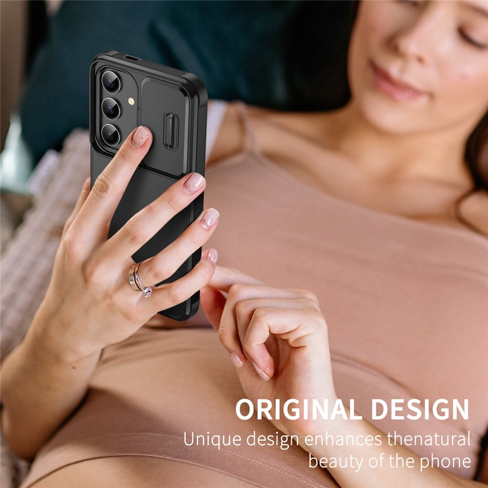 Camshield tartós védőburkolat Samsung Galaxy S26/S26 Pro készülékhez - fekete