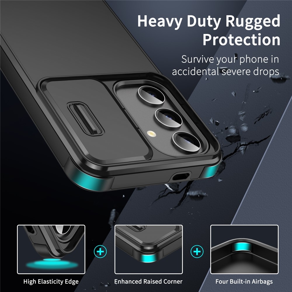 Camshield tartós védőburkolat Samsung Galaxy S26/S26 Pro készülékhez - fekete