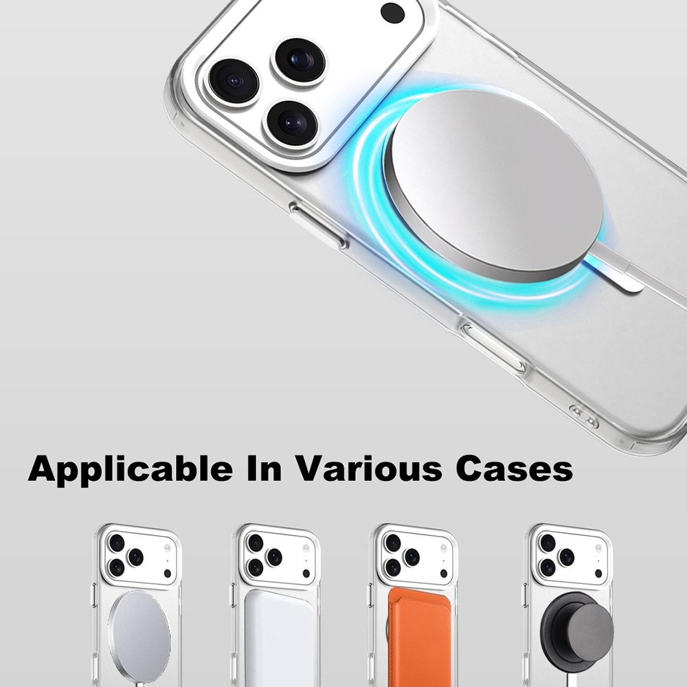 Candy MagSafe gél tok iPhone 18 Pro / 17 Pro-hoz – fehér