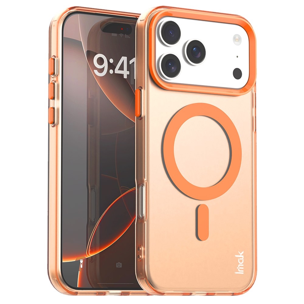 Candy MagSafe gél tok iPhone 18 Pro / 17 Pro-hoz – narancssárga