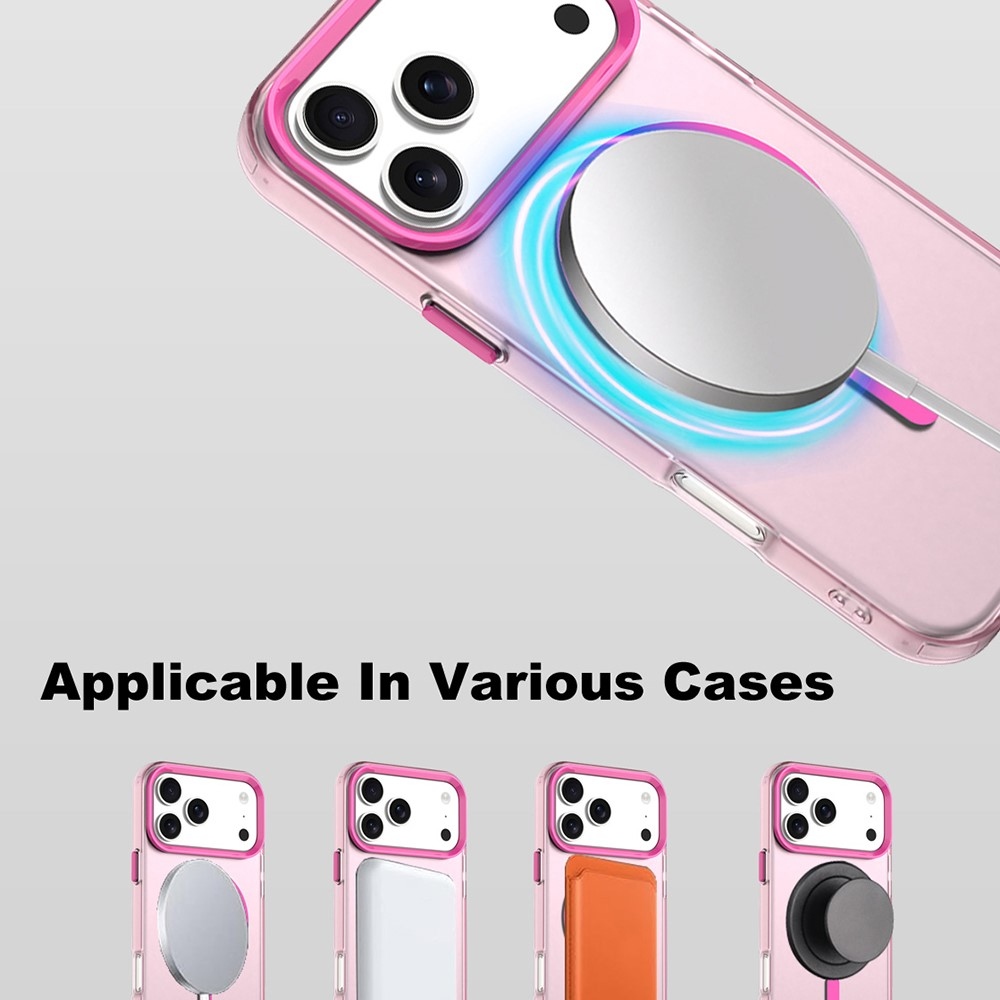 Candy MagSafe gél tok iPhone 18 Pro / 17 Pro-hoz – rózsaszín