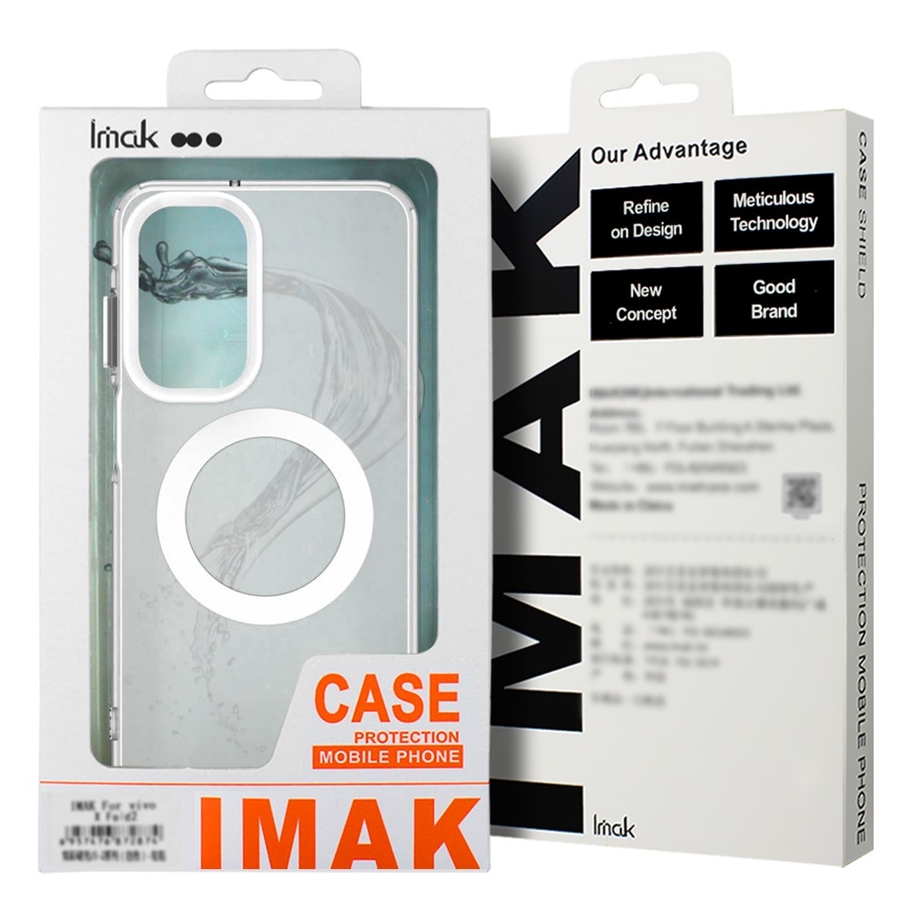 Candy MagSafe gél tok a Vivo V70 Lite 5G mobiltelefonhoz – fehér