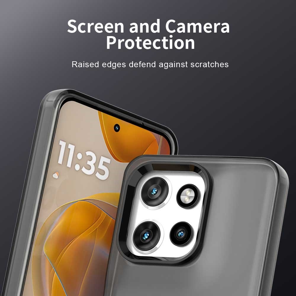 Candy MagSafe zselés tok Motorola Edge 60 Neo 5G/50 Neo 5G készülékhez - fekete