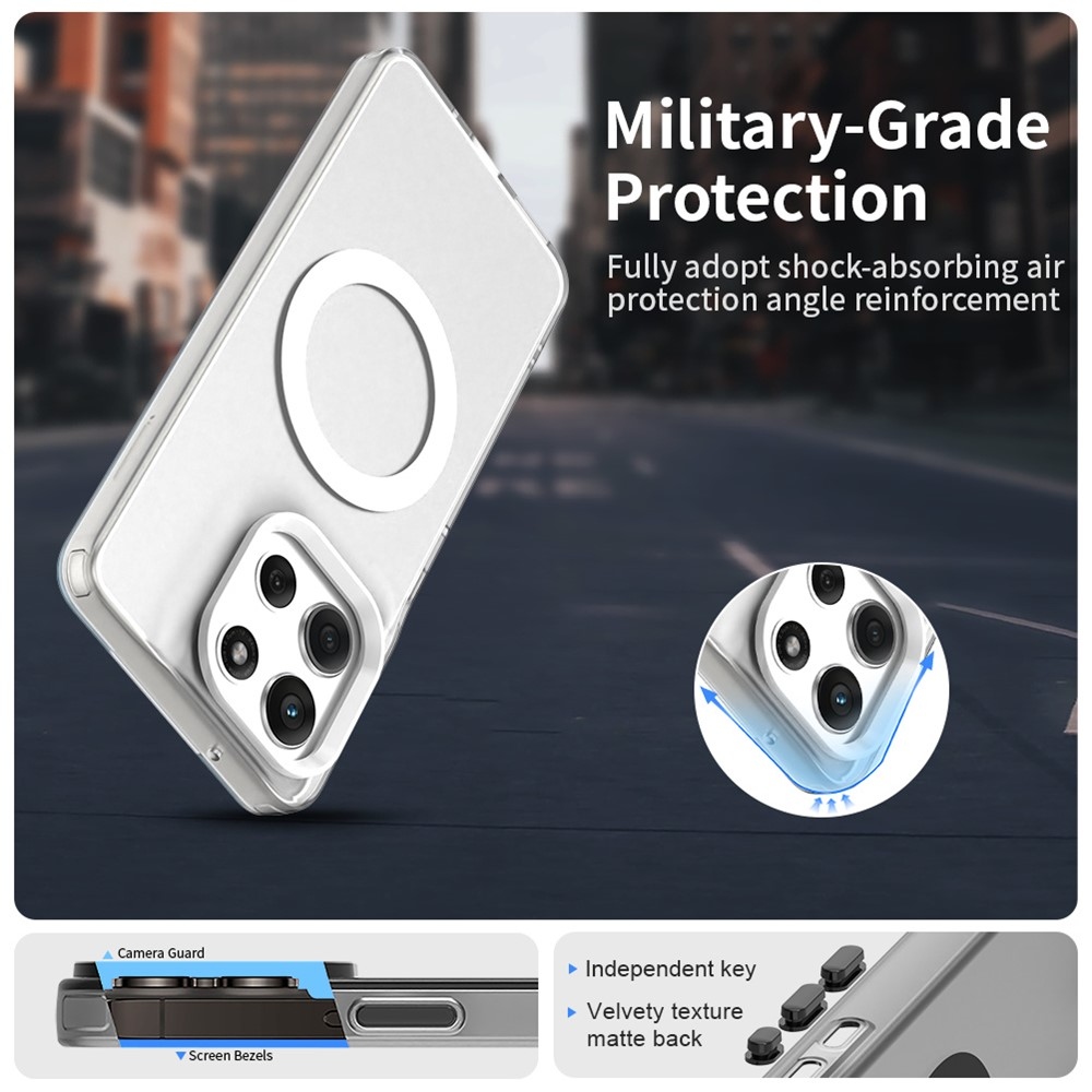 Candy MagSafe gél tok a Motorola Moto G86 5G-hez – fehér