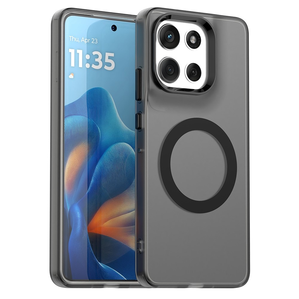 Candy MagSafe gél tok a Motorola Moto G86 5G-hez – fekete