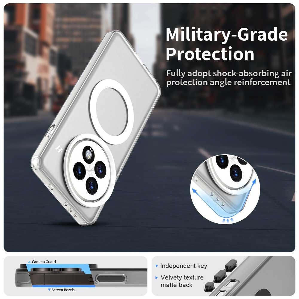 Candy MagSafe zselés tok OnePlus 13-hoz - fehér