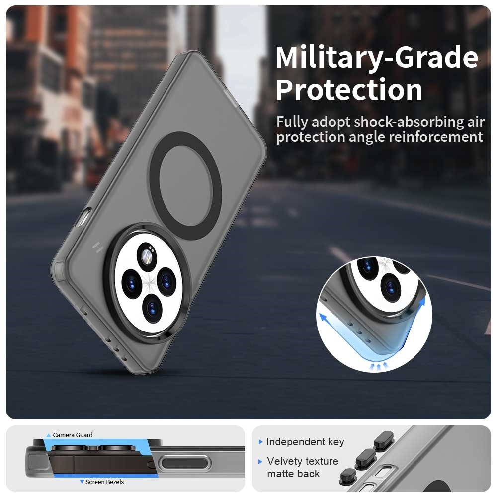 Candy MagSafe zselés tok OnePlus 13-hoz - fekete