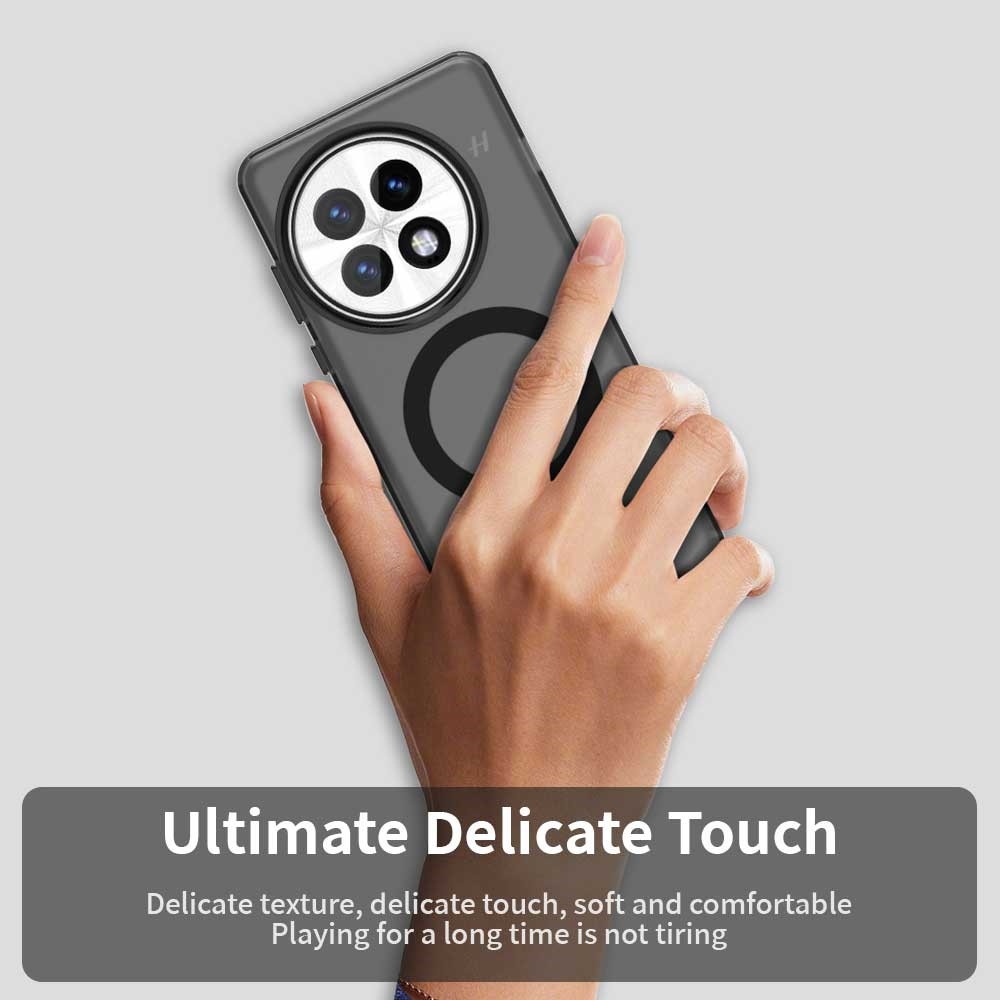 Candy MagSafe zselés tok OnePlus 13-hoz - fekete