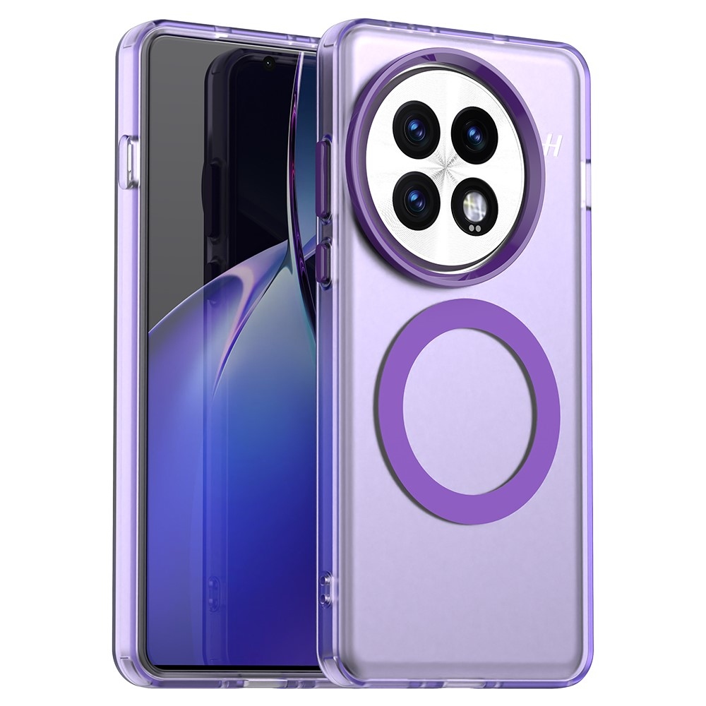 Candy zselés tok MagSafe OnePlus 13-hoz - lila