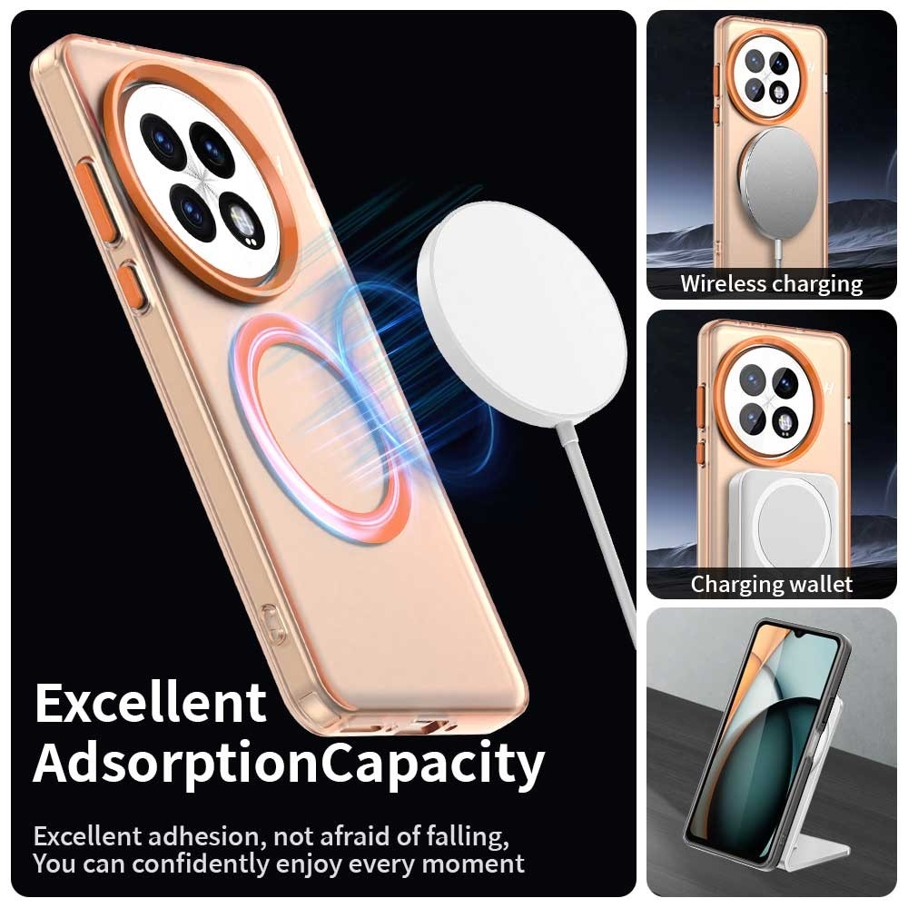 Candy MagSafe zselés tok OnePlus 13-hoz - narancssárga