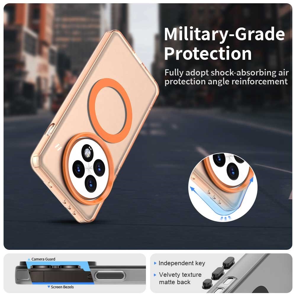 Candy MagSafe zselés tok OnePlus 13-hoz - narancssárga