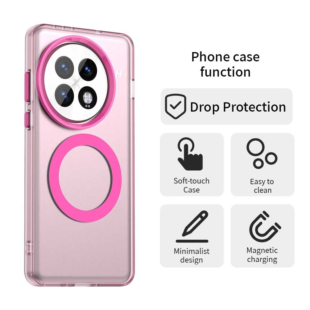 Candy MagSafe zselés tok OnePlus 13-hoz - rózsaszín