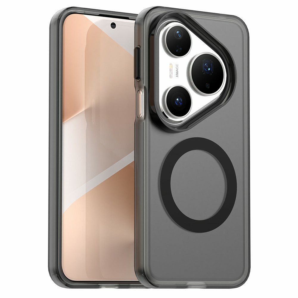 Candy gél tok MagSafe-fel Huawei Pura 80 Pro-hoz - fekete