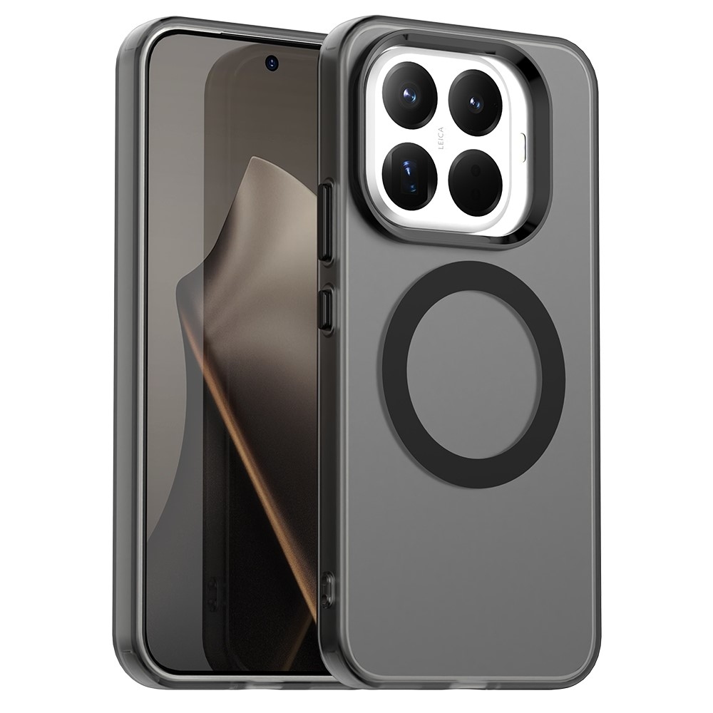 Candy zselés tok MagSafe-val a Xiaomi 15T Pro-n - fekete