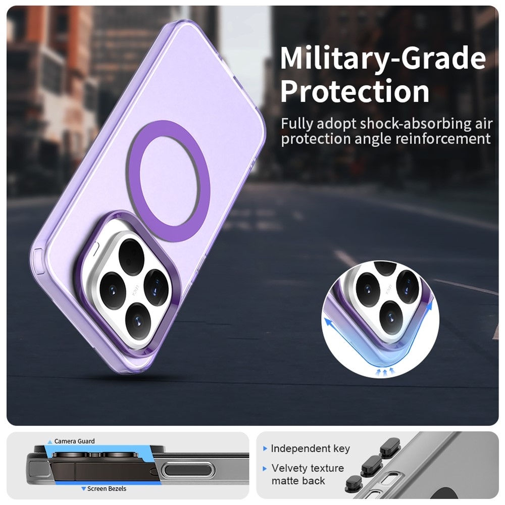 Candy zselés tok MagSafe-val Xiaomi 15T Pro - lila