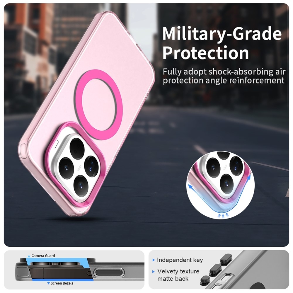 Candy zselés tok MagSafe-val a Xiaomi 15T Pro-n - rózsaszínű