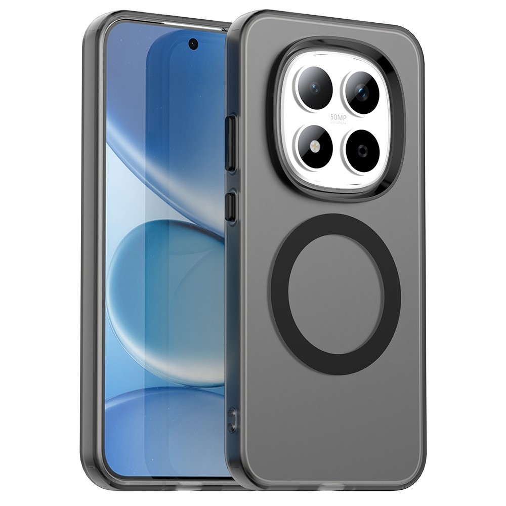 Candy zselés tok MagSafe-val Xiaomi Redmi Note 15 Pro 5G - fekete