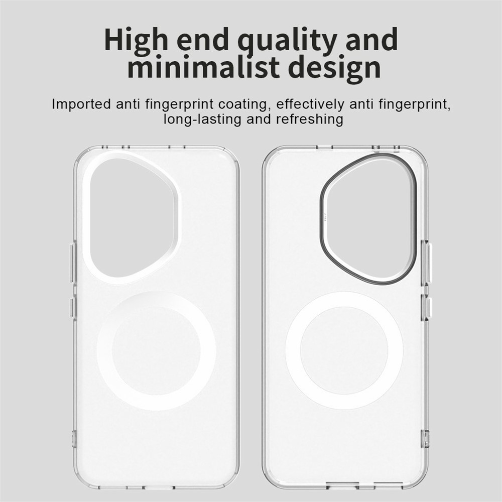 Candy zselés tok MagSafe-val a Honor 400 Pro-hoz - fehér