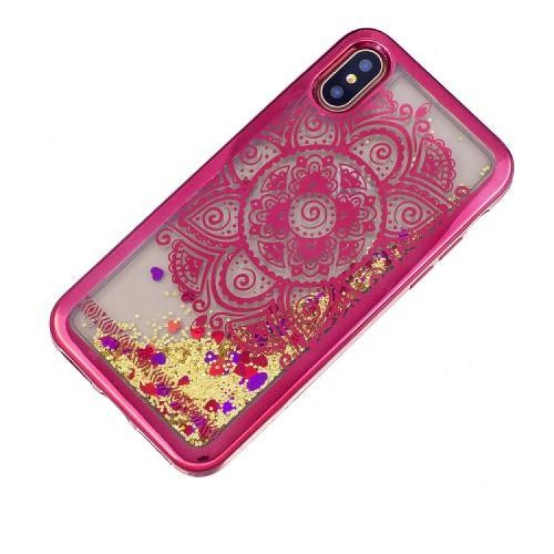 Candy homokóra zselés tok iPhone X készülékhez - lotus