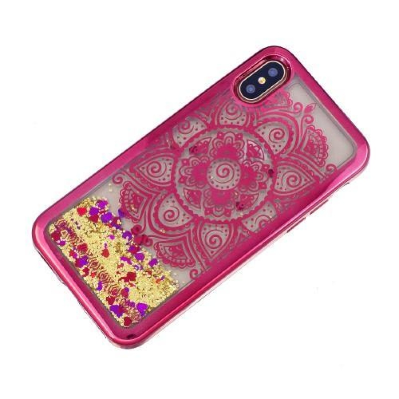 Candy homokóra zselés tok iPhone X készülékhez - lotus