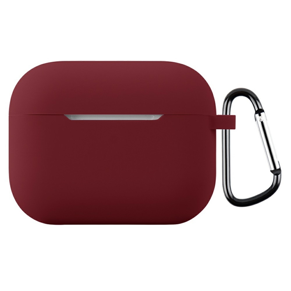 Carabi szilikon tok Apple AirPods Pro 3 készülékhez - bordó színben
