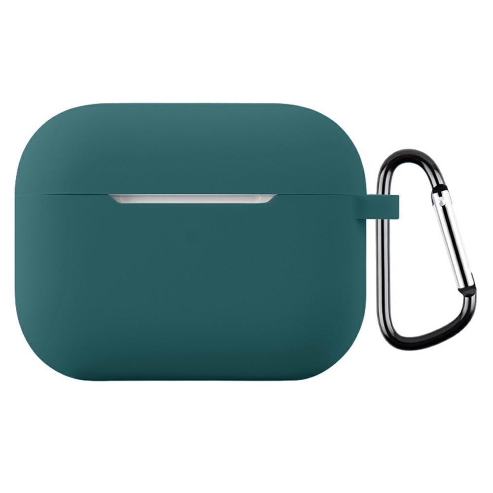 Carabi szilikon tok az Apple AirPods Pro 3 készülékhez - zöld és fekete színben