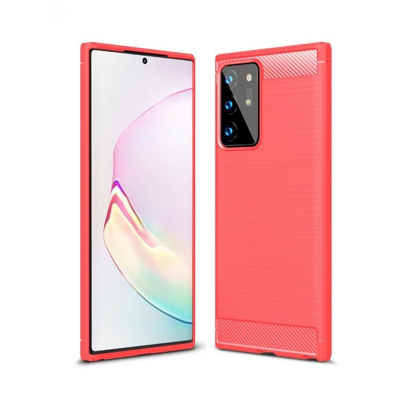Széngél ellenálló tok Samsung Galaxy Note 20 Ultra - piros