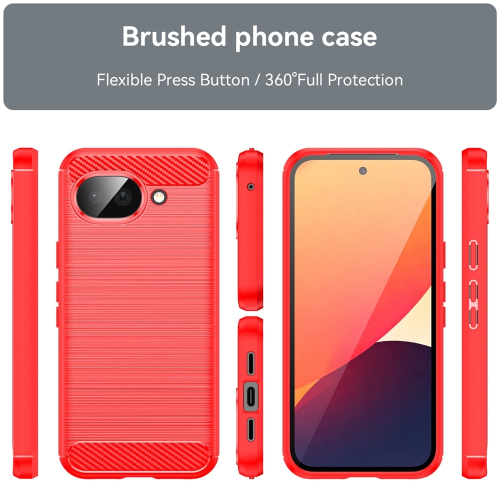 Szénálló zselés tok Google Pixel 10a - piros