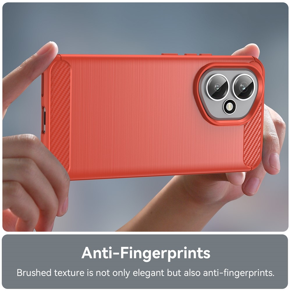 Szénálló zselés tok a Honor 400-hoz - piros