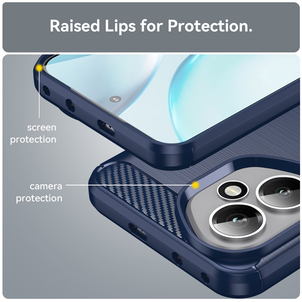 Szénálló zselés tok Honor 400-hoz - kék