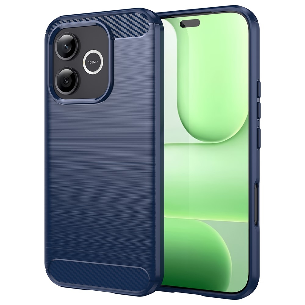 Szénálló zselés tok a Honor 600 Lite 5G készülékhez - kék