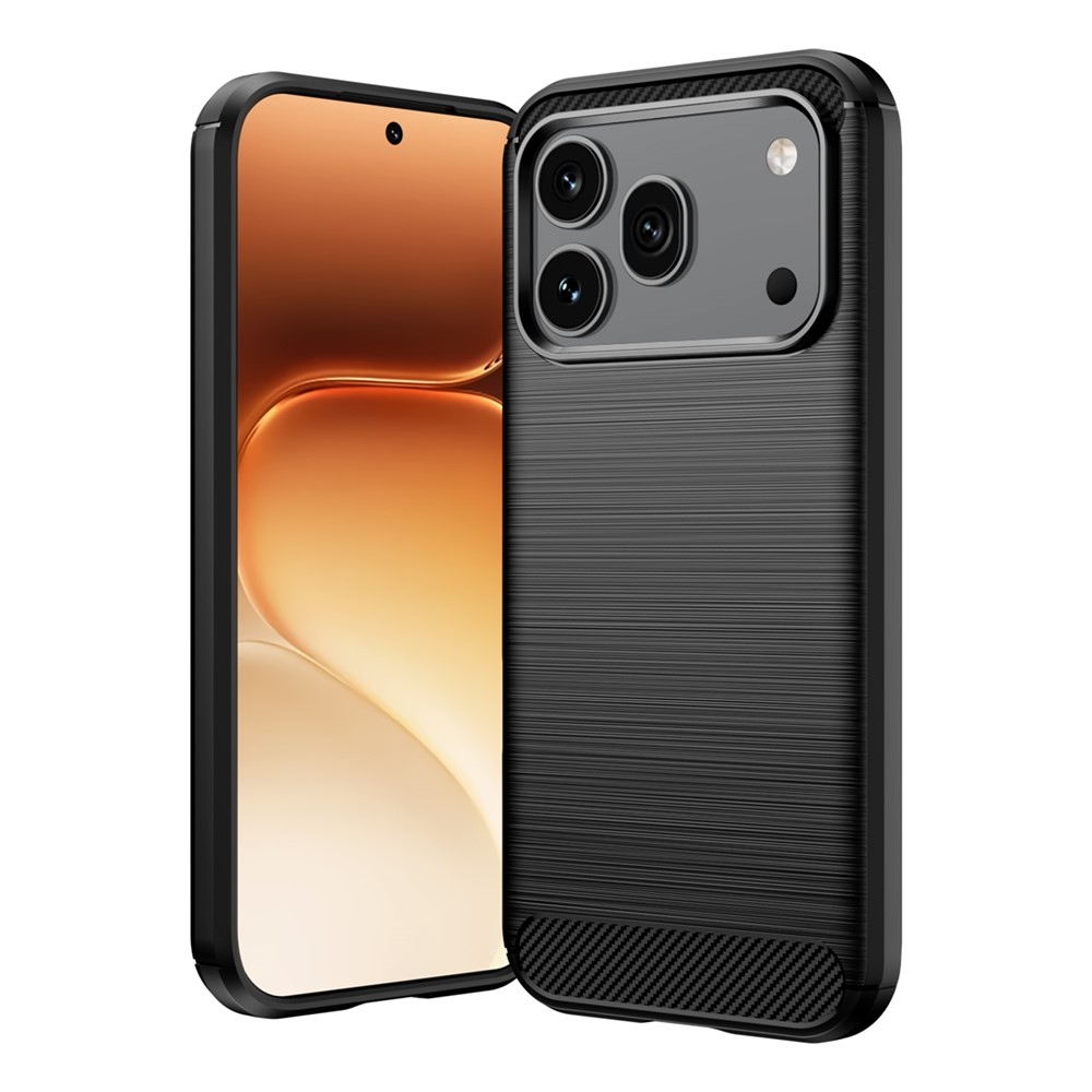 Szénálló zselés tok a Honor 600 Pro 5G/Honor 600 5G készülékhez - fekete