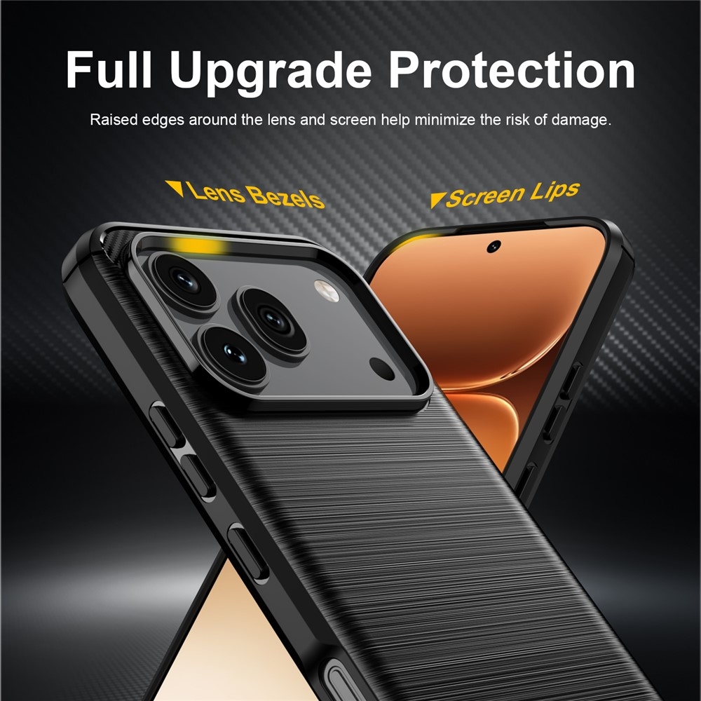 Szénálló zselés tok a Honor 600 Pro 5G/Honor 600 5G készülékhez - fekete