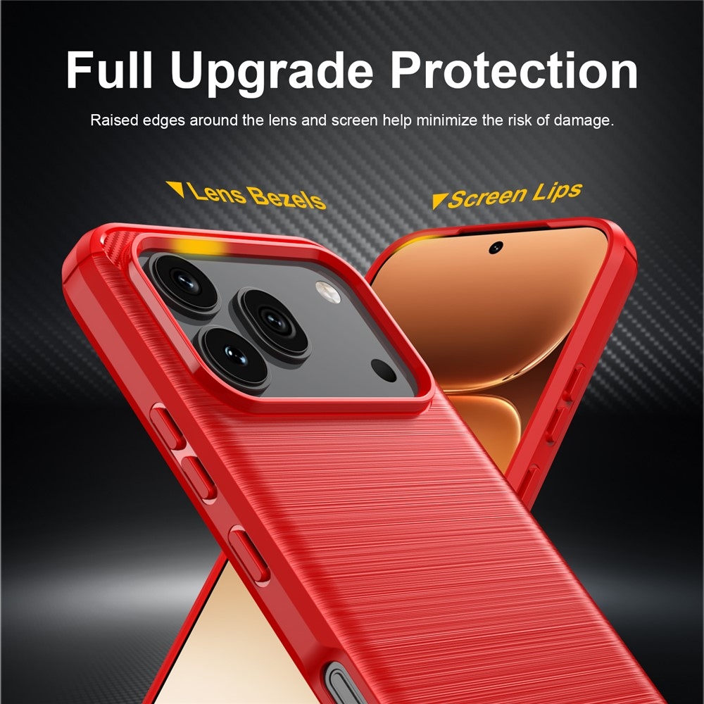 Szénálló zselés tok a Honor 600 Pro 5G/Honor 600 5G készülékhez - piros