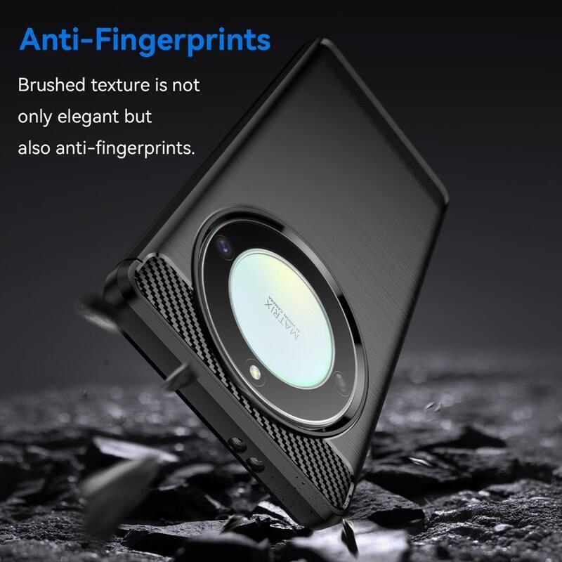 Szénálló zselés tok a Honor Magic 5 Lite 5G készülékhez - fekete