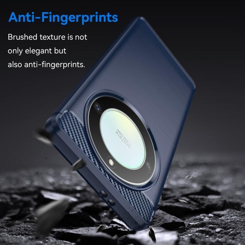 Szénálló zselés tok a Honor Magic 5 Lite 5G készülékhez - kék