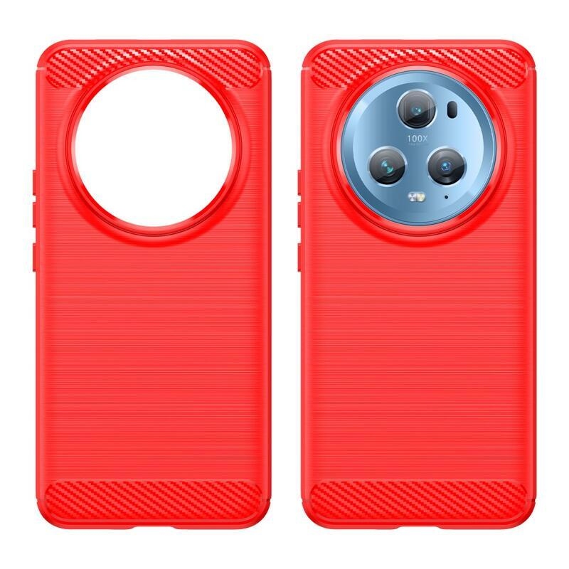 Szénálló zselés tok a Honor Magic 5 Pro 5G készülékhez - piros