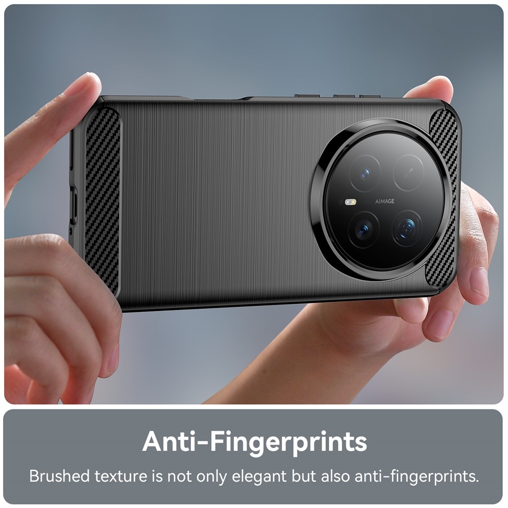 Szénálló zselés tok a Honor Magic 8 Pro 5G készülékhez - fekete