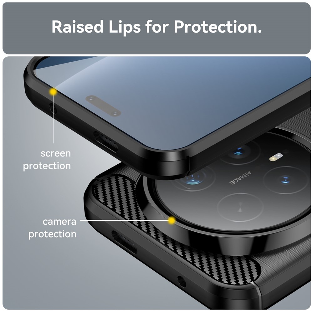 Szénálló zselés tok a Honor Magic 8 Pro 5G készülékhez - fekete