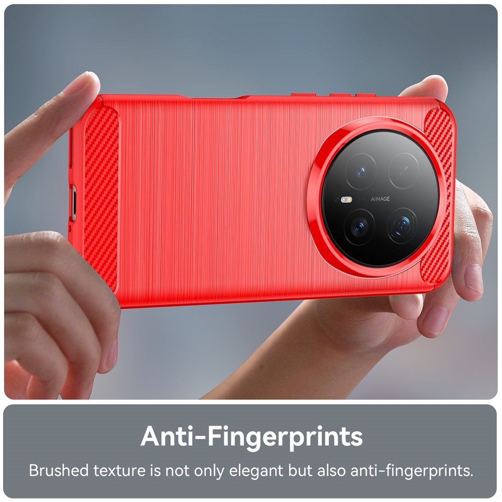 Szénálló zselés tok a Honor Magic 8 Pro 5G számára - piros