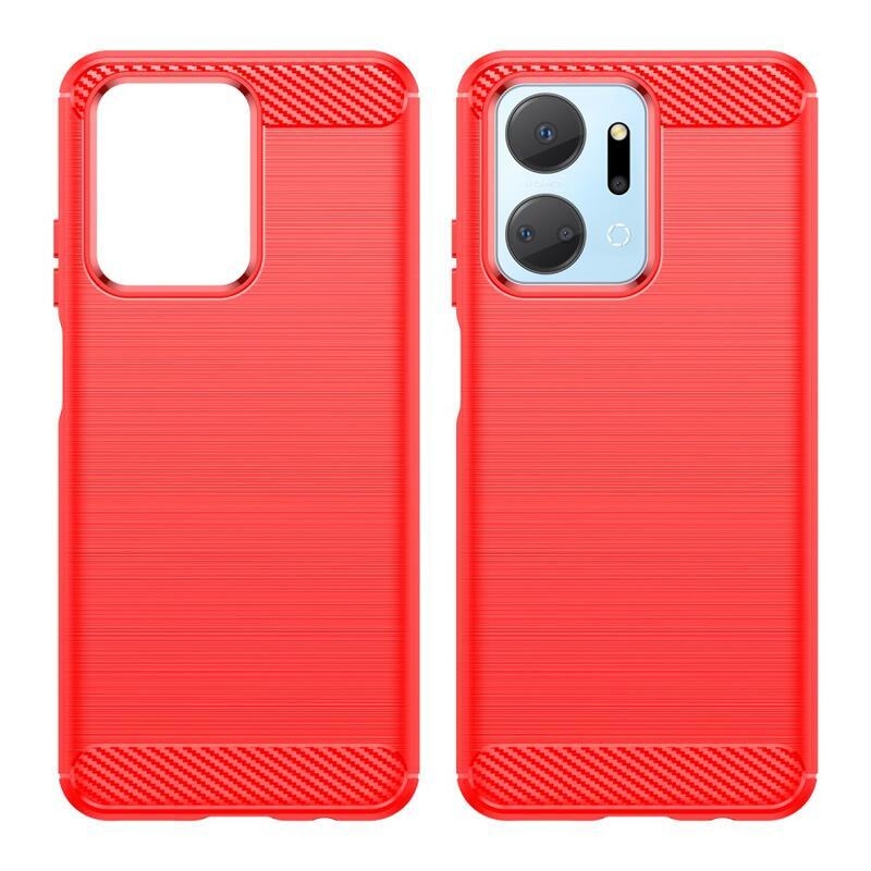 Szénálló zselés tok a Honor X7a készülékhez - piros