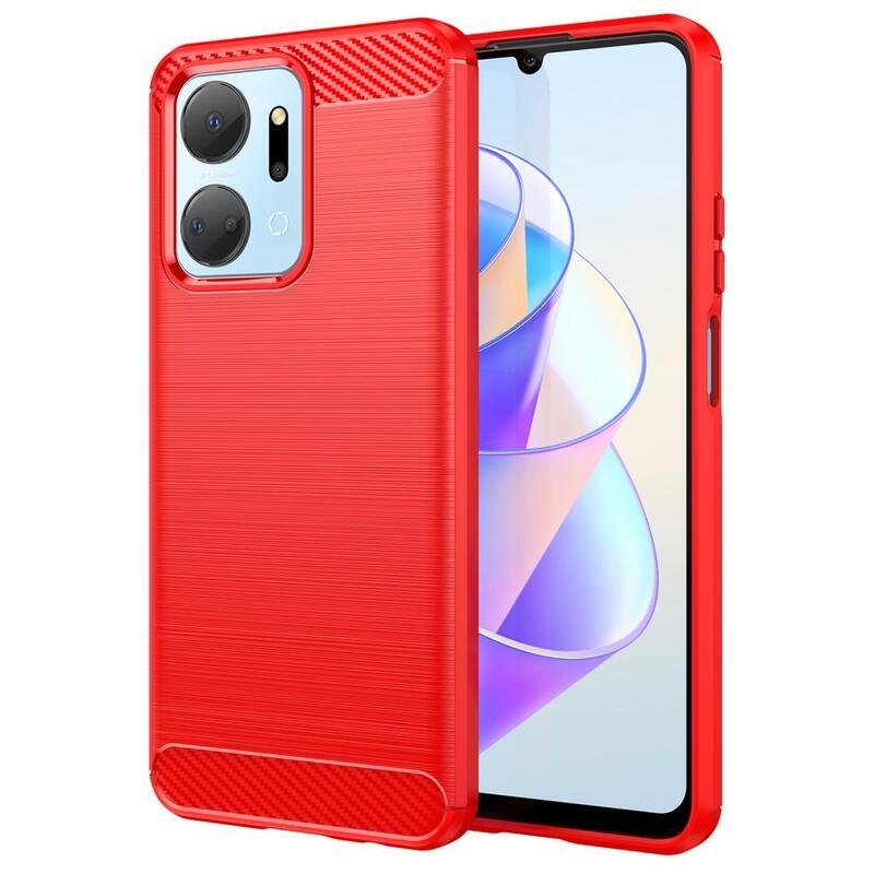 Szénálló zselés tok a Honor X7a készülékhez - piros