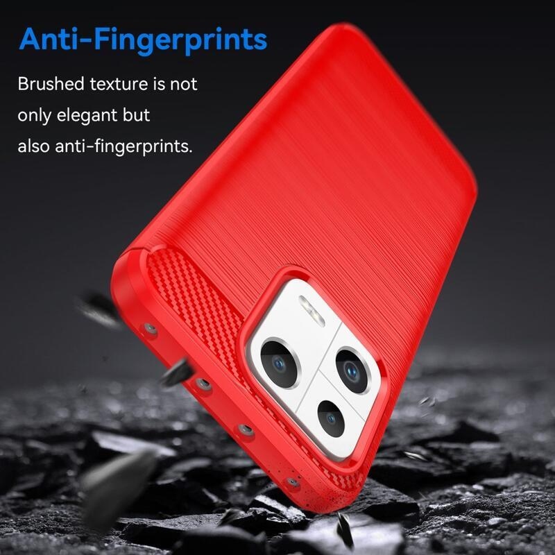 Szénálló zselés tok Xiaomi 13-hoz - piros